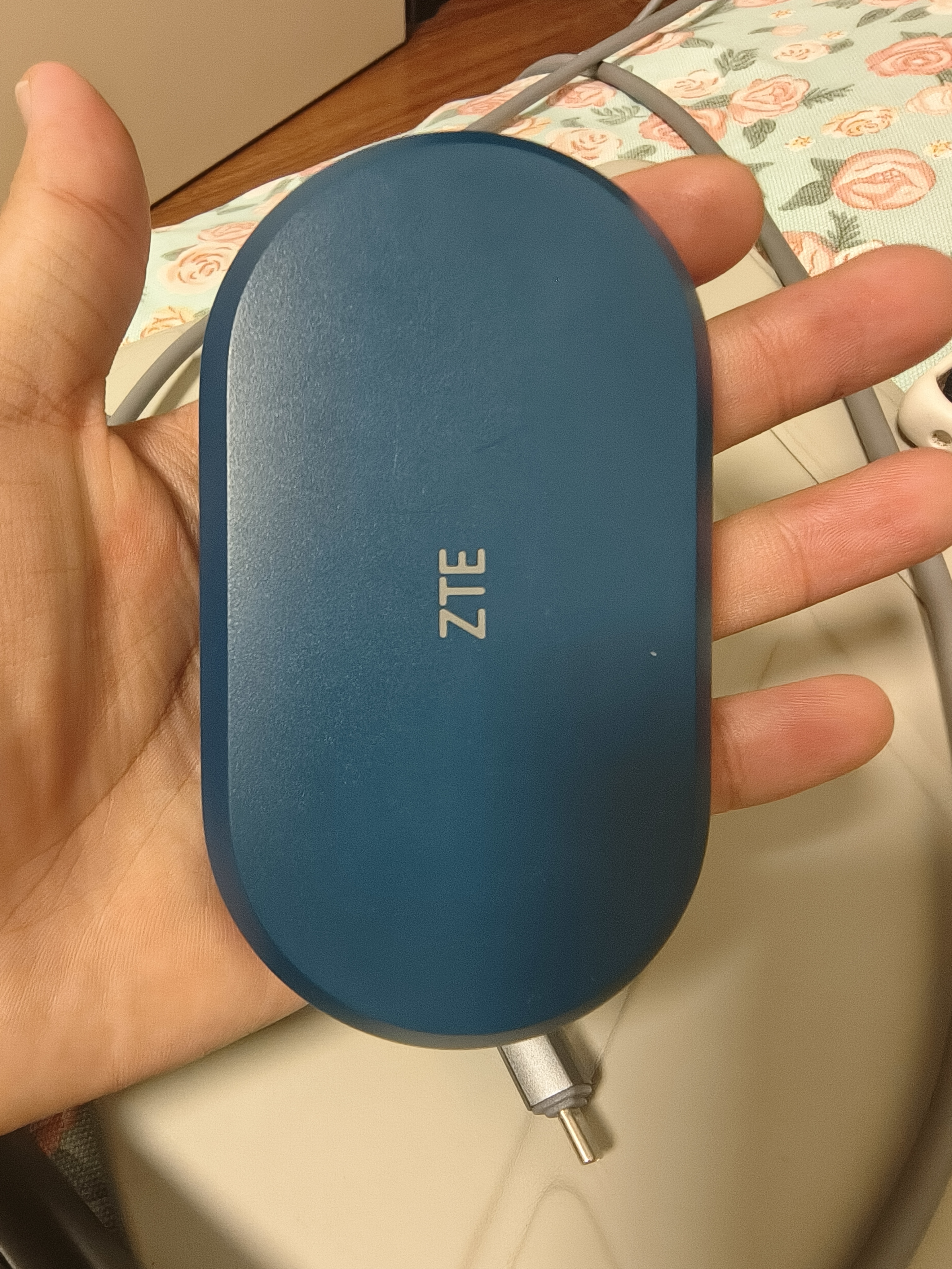 中兴u10s pro随身wifi6可插卡支持5G 4G设备移动随行路由器全网通热点便携式无线上网卡通用流量 中兴U10S Pro蓝色+一年全国流量套餐 实拍图