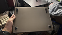 VOKAMO【2026新款M5适用】MacBook Pro14保护壳带支架21到2025年款苹果电脑笔记本M5/4/3/2磨砂外套 透黑 实拍图