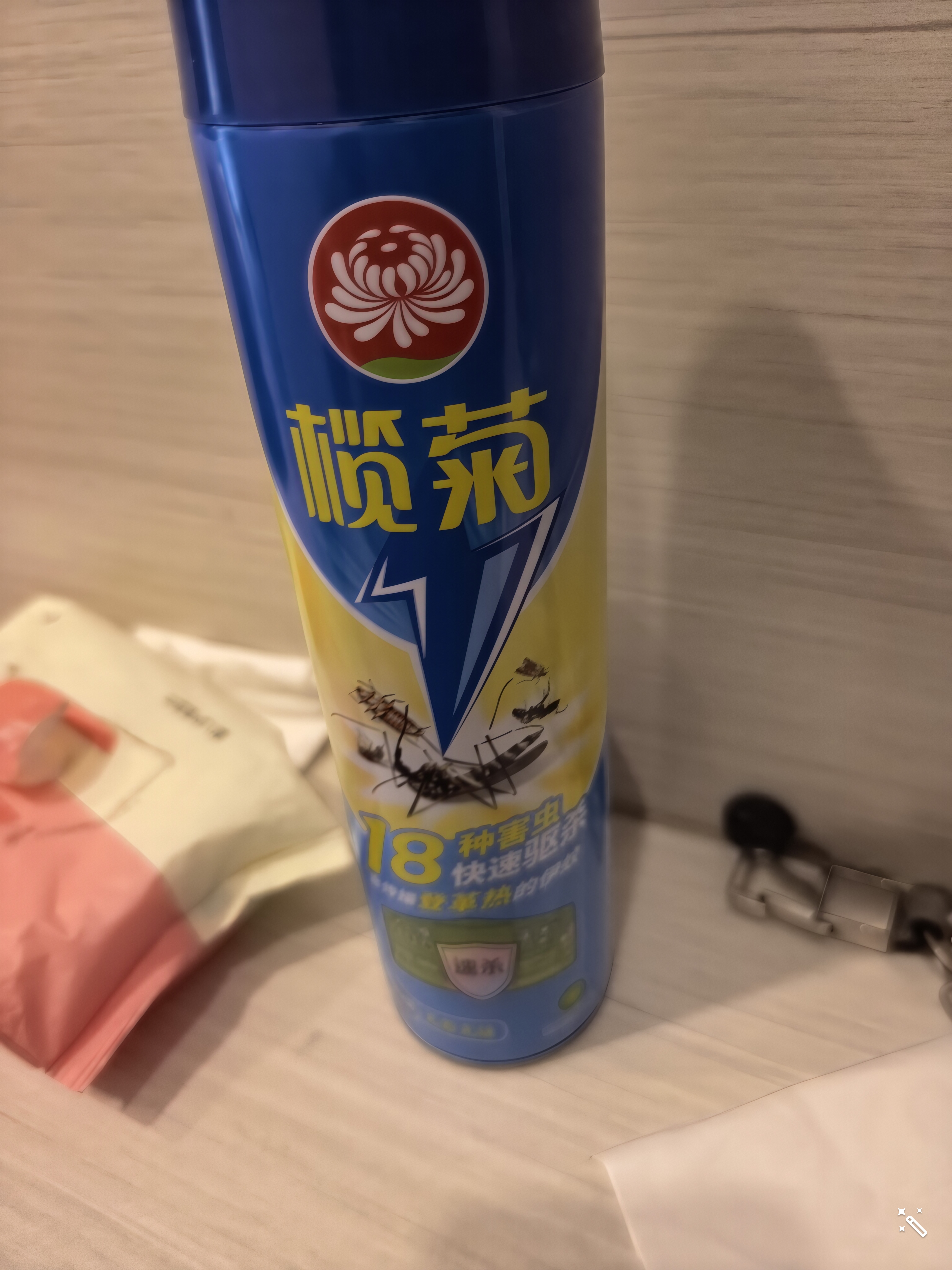 榄菊杀虫剂喷雾600ml*2无香型防蚊灭蚊喷雾灭蟑螂蚂蚁杀虫气雾剂 实拍图