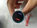 纽曼（Newmine）车载充电器点烟器一拖二双USB金属车充电压显示检测快充SX001-008 实拍图