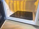 海尔（Haier）家用微波炉 20L小型快捷平板式微波炉 360°加热易清洁内胆智能菜单 一键解冻触控面板HW-E20Y2W 实拍图