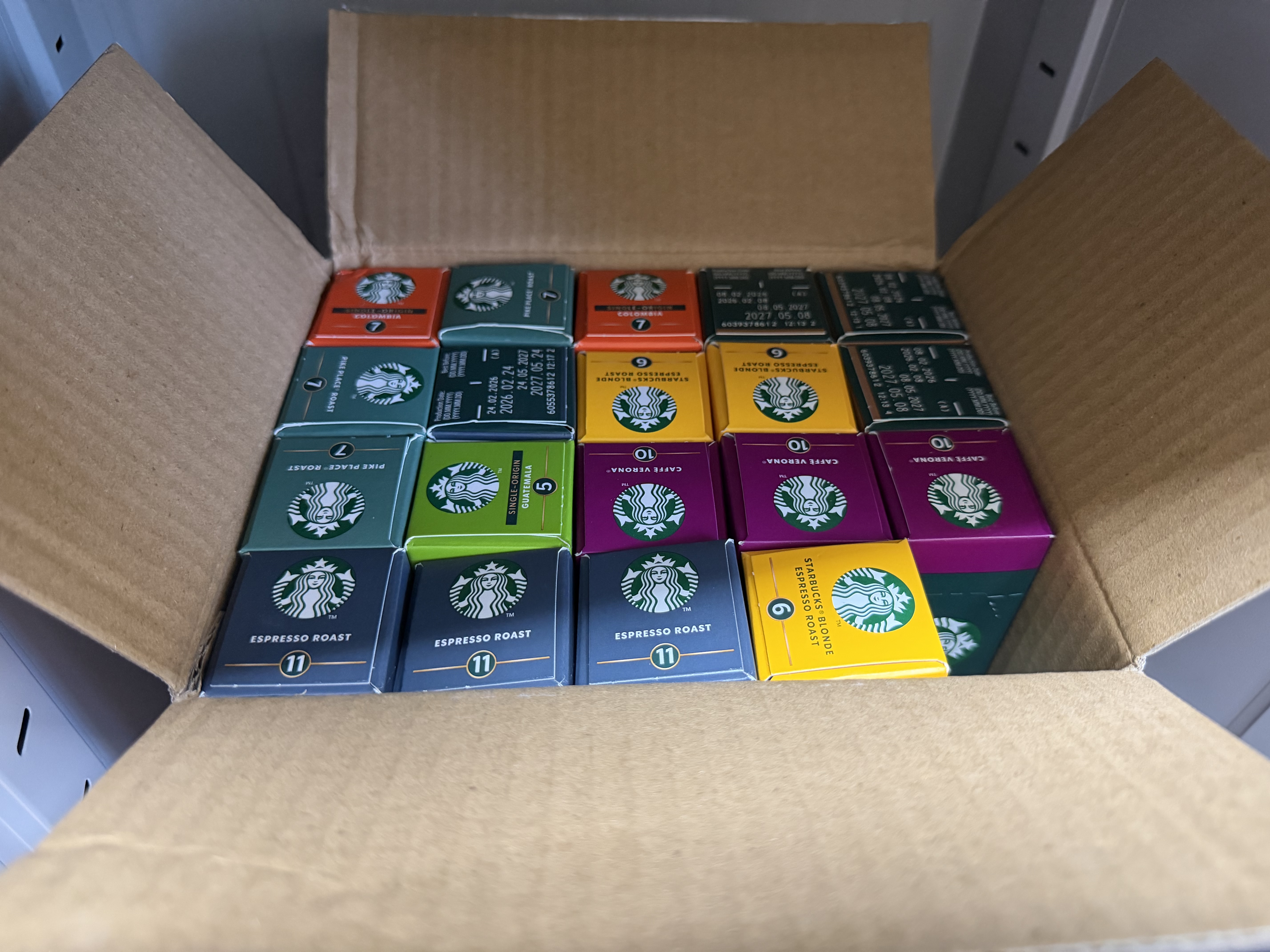 星巴克（Starbucks）精选胶囊黑咖啡多口味囤享5.2g*200颗 适配Nespresso胶囊机 实拍图