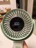 艾美特（AIRMATE）小风扇手持风扇折叠桌面办公室安静轻音家用壁挂100档便携式充电芭蕉学生儿童节能户外长续航FREE8 实拍图