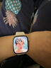 Apple/苹果 Watch S11 智能手表GPS款42毫米玫瑰金色铝金属表壳淡桃粉色运动型表带S/M MEUN4CH/B 实拍图
