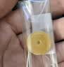 妍韵珠宝精品天然蜜蜡平安扣散珠佛头 俄料琥珀白花背云手链diy配件 18mm 实拍图