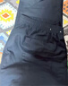 优衣库麻混纺舒适九分裤男装/休闲裤宽松版型26春夏新款482258 09 黑色 3XL 实拍图