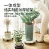绿盼绿植盆栽可移动花盆底座托盘带万向滑轮圆形轱辘结实45# 实拍图