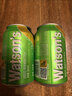 屈臣氏（Watsons）苏打水香草味含汽气泡水饮料0脂低糖低卡聚会调酒330mL*24罐整箱 实拍图