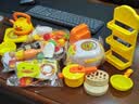 康迪拉家族小黄鸭儿童过家家玩具仿真迷你厨房套装电饭煲煮饭男女孩生日礼物 实拍图