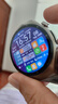 华为HUAWEI WATCH 5 46mm高端款航天级钛合金表壳木星棕素皮复合表带eSIM通话手表 实拍图