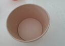 美丽雅一次性碗食品级560ml*50只 加厚本色圆形打包外卖饭盒野餐纸汤碗 实拍图