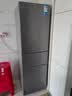 美的220L三门冰箱灰色租房家用客厅宿舍小型冰箱三开门三温低耗省电低音运行BCD-220TM 实拍图