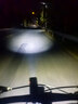 洛克兄弟 自行车夜骑灯前灯尾灯套装骑行强光高亮山地公路车长续航儿童灯 RHL400前灯+Q1MAX智能刹车尾灯 实拍图