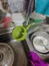 【全网爆款】可挂式水槽沥水篮家用厨房水槽分离食物残渣过滤篮 挂式沥水篮 1个装 颜色随机 实拍图
