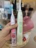 飞利浦（PHILIPS）声波电动牙刷钻石3系 5倍洁齿5种模式 洁净刷头*2 生日礼物送男士/女友 HX5161/05抹茶绿 实拍图