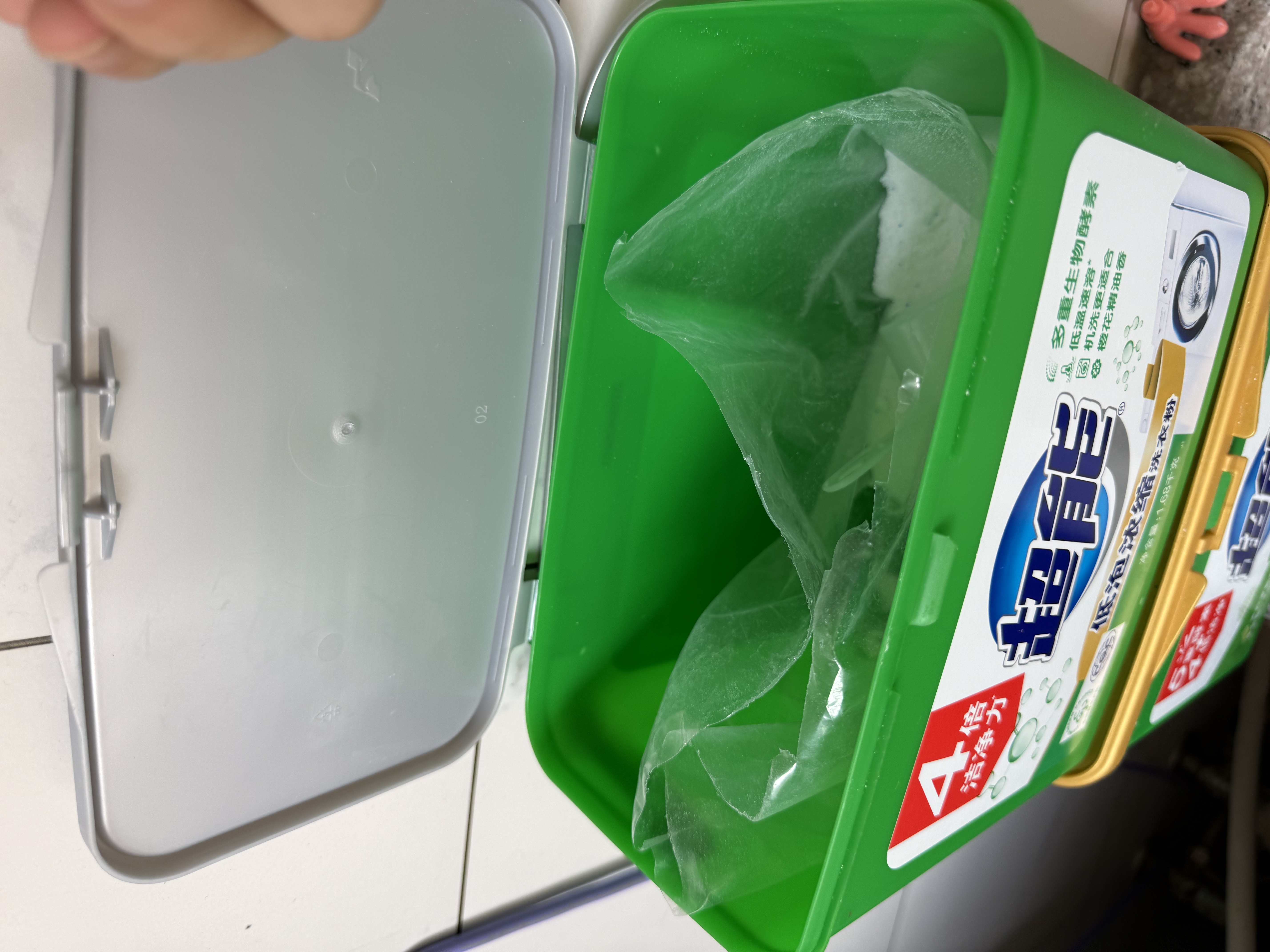 超能【肖战同款】低泡浓缩洗衣粉 橙花精油香 3.36斤 低温速溶 实拍图
