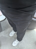 探拓（TECTOP）软壳裤男女春夏防泼水透气快干登山徒步长裤 男款云墨黑 L 实拍图