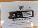 宏碁掠夺者（PREDATOR）512G SSD固态硬盘 M.2接口(NVMe协议) GM7系列｜NVMe PCIe 4.0读速7200MB/s  AI电脑存储配件 实拍图