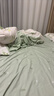 京东京造悦柔四件套 120g柔软磨毛春夏耐用 A类双人床上用品床单被套枕套 1.5米香雪球 实拍图