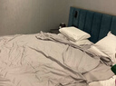 JAJALIN旅行酒店隔脏亲肤睡袋床单双人便携式旅游出差防脏灰色180*210cm 实拍图