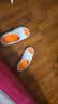 达西先森云撵 凉拖鞋男士踩屎感运动时尚沙滩厚底户外穿拖鞋男 白橙42-43 实拍图