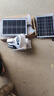 霸天安4g太阳能摄像头终身免流量AI室外免插电无电无网手机远程户外监控器家用360度无死角高清全景夜视 实拍图