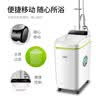 扬子移动洗澡机智能语音播报储水式电热水器立式电热水器出租房断电淋浴家用洗澡神器节能省电遥控操控 【插电洗浴】120促销款 实拍图