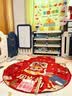 抓周道具全套蛇宝宝生日场景布置男女孩一周岁抓周礼装饰用品抓阄摆件 生肖蛇T型毯+抓周26件 实拍图