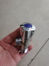 九牧（JOMOO）黄铜加厚角阀三角阀1冷1热套装   02064-1C1-1  实拍图