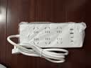 公牛（BULL）新国标防过载20W PD苹果快充插座/插线板/插排/接线板Type-c+USB+6插孔 全长3米 GNV-U1206 总控 实拍图