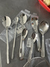 onlycook不锈钢勺子 316方头雪糕勺冰淇淋铲 西餐厅甜品勺蛋糕勺小酸奶勺 实拍图