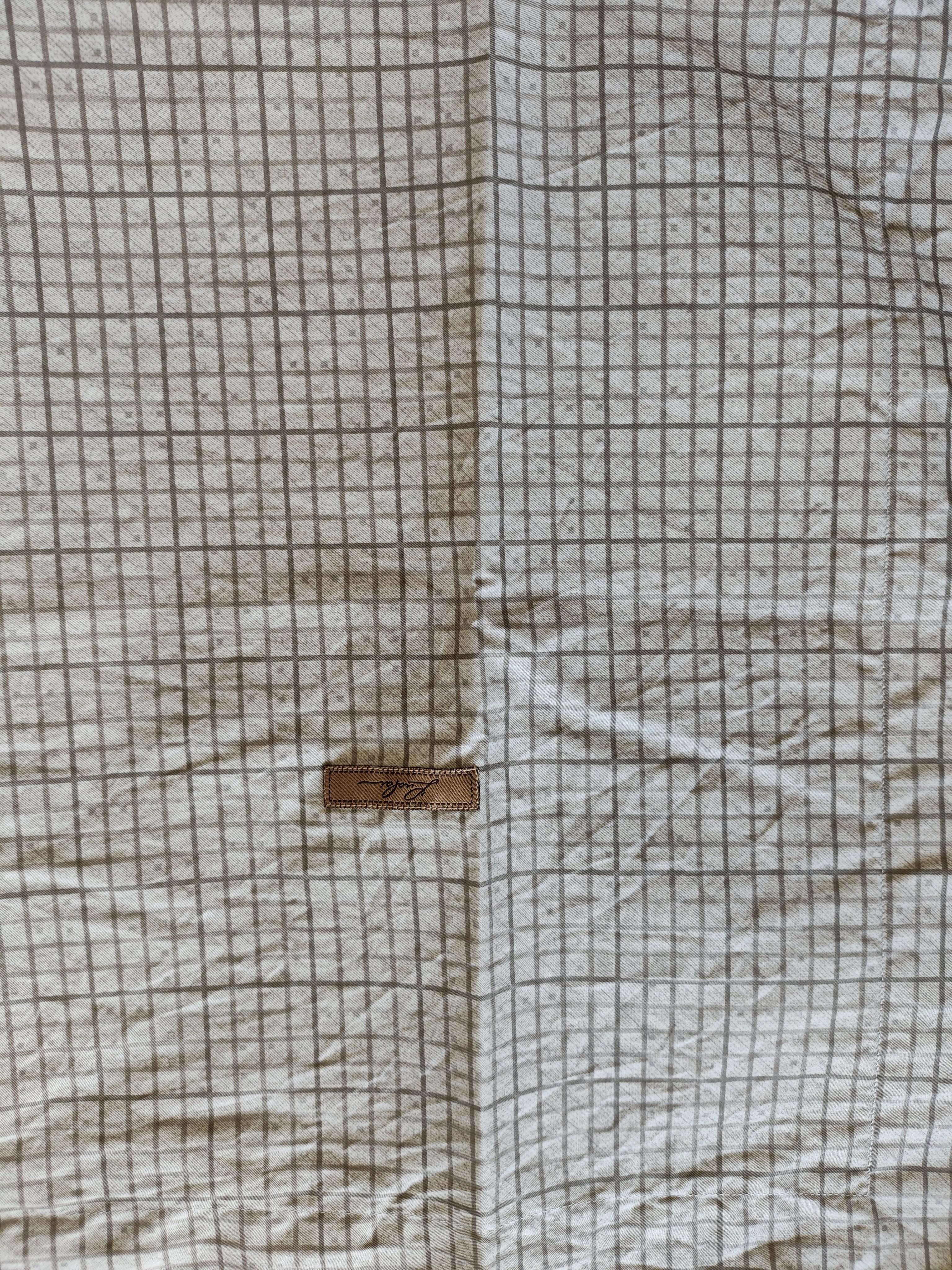 罗莱家纺 100%纯棉抗菌四件套全棉床上用品床单被套 灰 200*230cm 京东定制款 实拍图