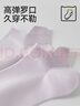 猫人女士袜子女6双【100%纯棉10A抑菌】夏季薄透气防臭短袜女吸汗船袜 实拍图