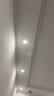 雷士（NVC）LED防眩COB射灯嵌入式小山丘办公天花筒灯无主灯照明 9W 暖白光 开孔95mm 实拍图