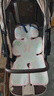 babycare自然凉选车席透气宝宝专用手推车坐垫通用席子薄荷冰柠38×70CM 实拍图