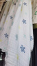 洁丽雅（Grace）A类纯棉婴儿纱布浴巾男女宝宝洗澡巾新生儿用品大毛巾被110*110cm 实拍图
