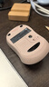 罗技（Logitech）M221轻音鼠标 无线鼠标 办公鼠标 对称鼠标 带无线微型接收器 茱萸粉 实拍图