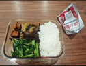 小熊（Bear）高硼硅玻璃保鲜饭盒可微波炉加热专用餐盒格洗碗机可用 JC012-P03 实拍图