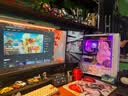 爱国者（aigo）YOGO T21白色 电脑台式主机箱 多网孔散热（ATX主板/360水冷/高兼容性/8风扇位） 实拍图