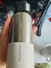 迪卡侬保温杯不锈钢户外旅行运动杯子直饮口便携式大容量QUMC 米白（浅灰）-500ml 实拍图