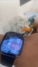 Apple/苹果 Watch S11 智能手表GPS款46毫米深空灰色铝金属表壳黑色运动型表带M/L MEVP4CH/B 实拍图