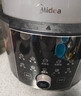 美的（Midea）大压力112kPa锁嫩蒸电压力锅0涂层精钢厚釜高压电饭煲5L家用4-6人饭锅MY-E5830G智能预约开盖火锅 实拍图