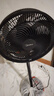 美的（Midea）【超级单品】七叶轻音立式电风扇家用柔风落地扇台式桌面小型风扇大风量节能摇头宿舍电扇 SAF30AB 实拍图