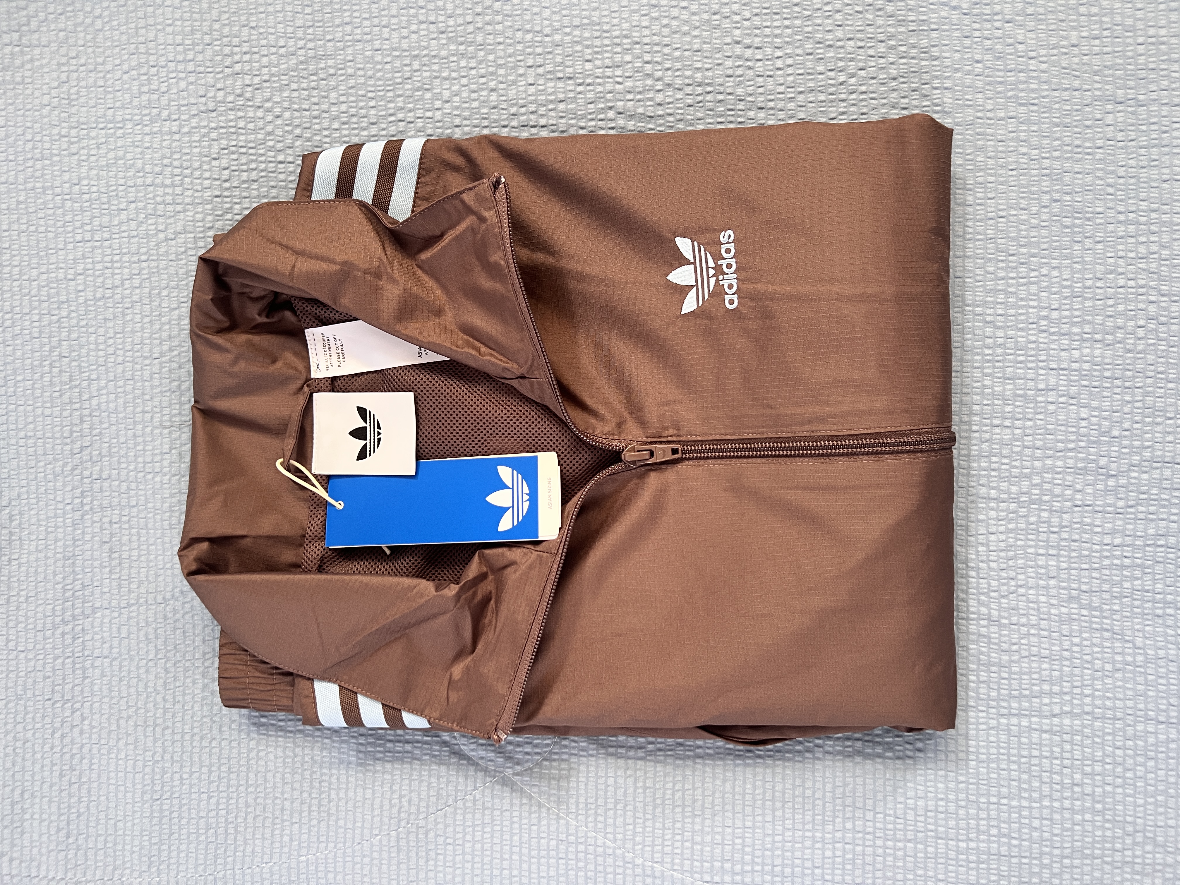 adidas通勤百搭三条纹休闲运动夹克早秋外套男女阿迪达斯三叶草 实拍图