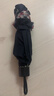 天堂伞 加大雨伞三折 经典商务伞格纹10骨加大雨伞男女 藏青 实拍图