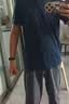 361°短袖男速干t恤新款夏季弹力吸湿排汗运动t恤男圆领跑步健身速干衣 【推荐】【男款】深墨蓝 M 实拍图