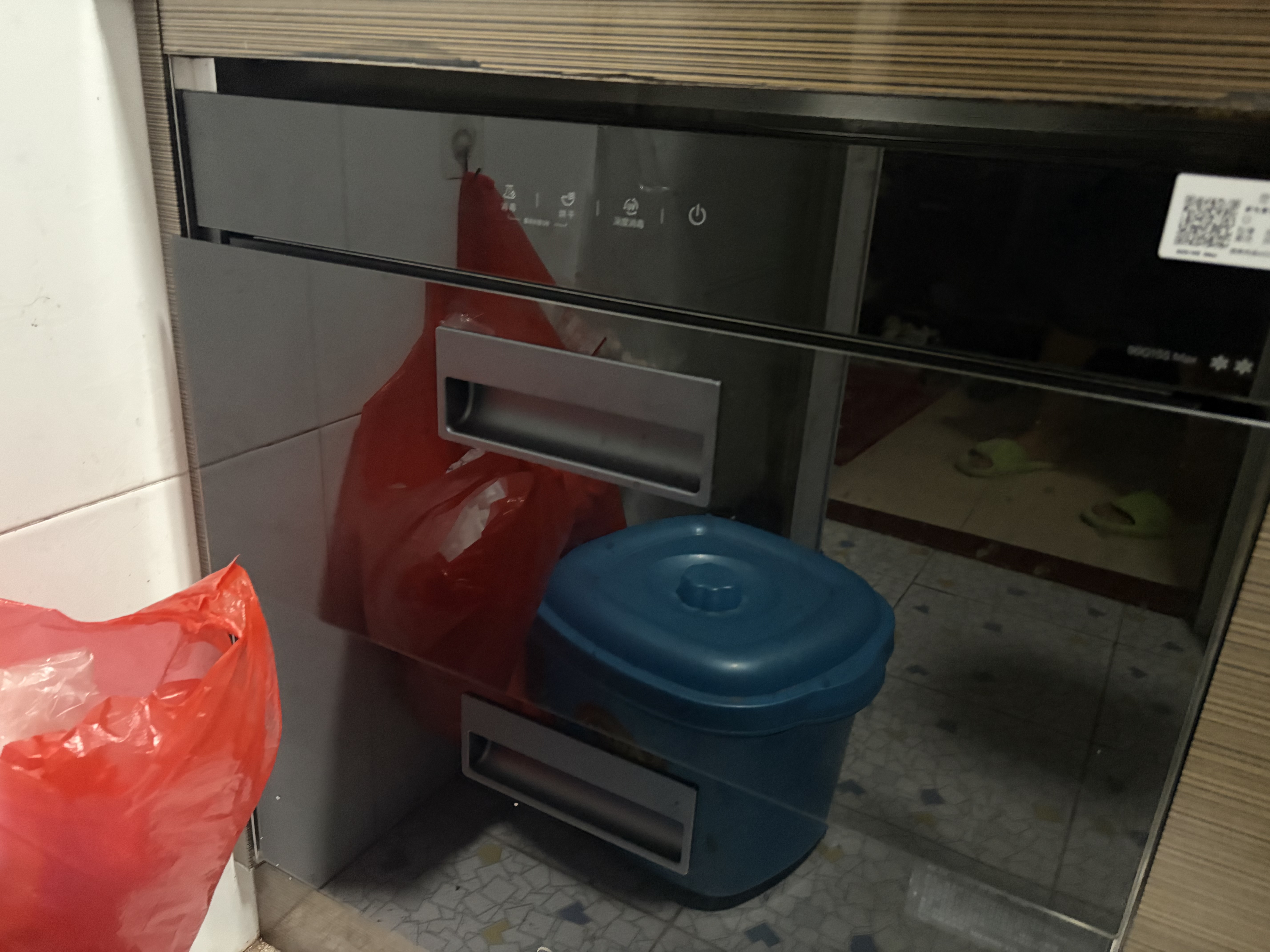 美的（Midea）【新国标新品】暖阳消毒柜嵌入式家用 双层大容量消杀餐具碗筷柜 二星级 105升消毒柜 90Q15S Max 实拍图