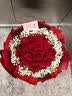 幽客玉品鲜花速递红玫瑰花束表白送女友老婆生日礼物全国同城配送 33朵红玫瑰花束—女王款 实拍图