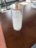 八千行一次性功夫茶杯茶具60ml稻壳茶杯高档加厚耐热品茗茶杯 96只+杯架 实拍图