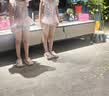 佑游儿童泳衣女孩泡温泉泳衣小童婴幼儿连体游泳三件套31605美人鱼L 实拍图